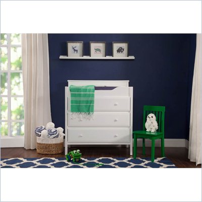 DaVinci Jayden 3 Drawer Changer in White