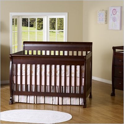 Baby Cribs Convertible on Davinci Kalani 4 In 1 Convertible Wood Baby Crib W  Toddler Rail In