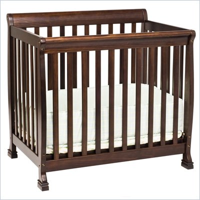 DaVinci Kalani Convertible Mini Wood Crib in Espresso Finish
