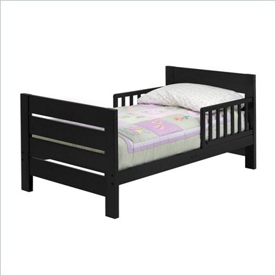 DaVinci Modena Wood Toddler Bed in Ebony