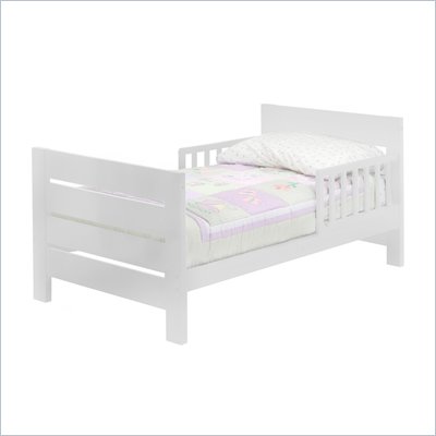 DaVinci Modena Wood Toddler Bed in White