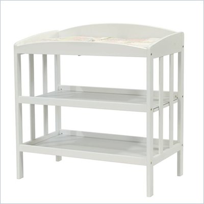 DaVinci Monterrey Wood Changing Table in White