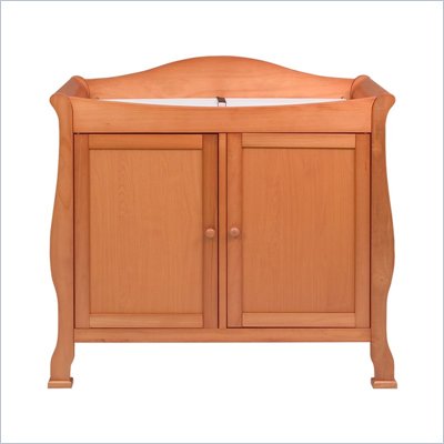 DaVinci Parker 2-Door Wood Changing Table in Oak