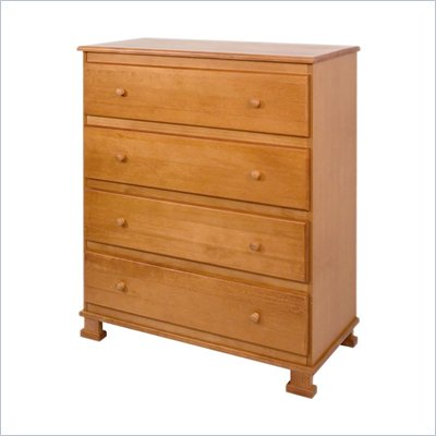 DaVinci Parker 4 Drawer Chest in Oak Finish