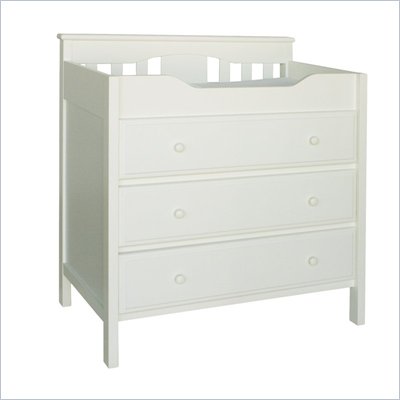 DaVinci Roxanne 3-drawer Wood Changing Table in Antique White