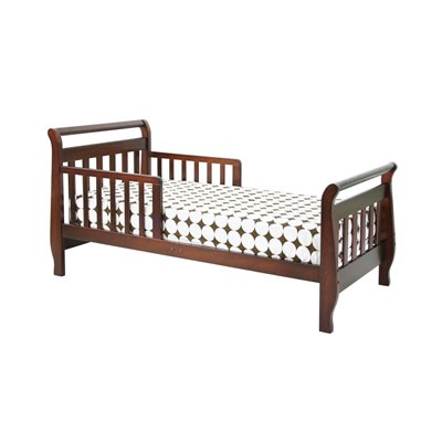 DaVinci Wood Sleigh Toddler Bed in Cherry