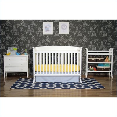 DaVinci Tyler Crib 5 Piece Set in White
