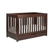 ADD TO YOUR SET: Babyletto Mercer 3 in 1 Convertible Wood Crib in Espresso