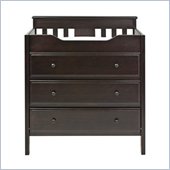 Babyletto Newhaven 3-Drawer Wood Changer in Dark Chocolate