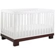 ADD TO YOUR SET: Babyletto Modo 3 in 1 Convertible Wood Crib in Two-tone White/Espresso