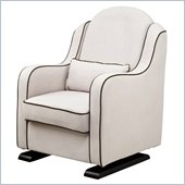 Babyletto Nara Glider in Ecru with Mocha