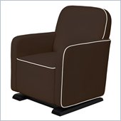 Babyletto Kyoto Glider in Mocha with Ecru
