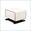 ADD TO YOUR SET: Babyletto Kyoto Ottoman in Ecru with Mocha