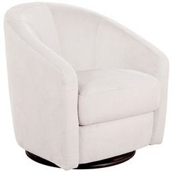 BabyLetto Madison Swivel Glider in Ecru