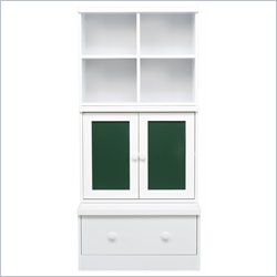 Babyletto 3-Piece Storage Cupboard, Cubbies, and Drawer in White