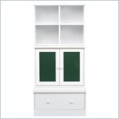 Babyletto 3-Piece Storage Cupboard, Cubbies, and Drawer in White