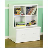 Babyletto 2-Piece Storage Cubbies and Drawer in White