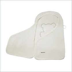 BabyLetto Snuggle Wrap in Cream Heathered Stripes