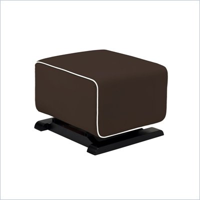 Babyletto Kyoto Ottoman in Mocha with Ecru