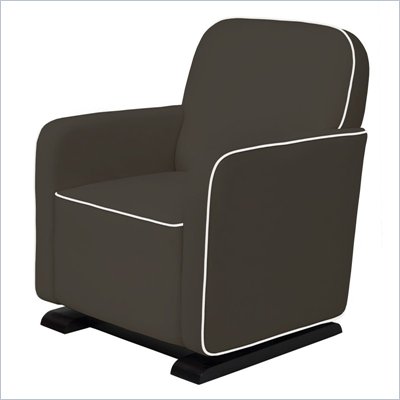 Babyletto Kyoto Glider in Slate with Ecru