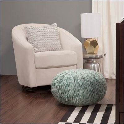 Babyletto Madison Swivel Glider in Ecru