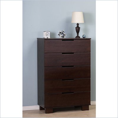 Babyletto Modo 5 Drawer Chest in Espresso Finish