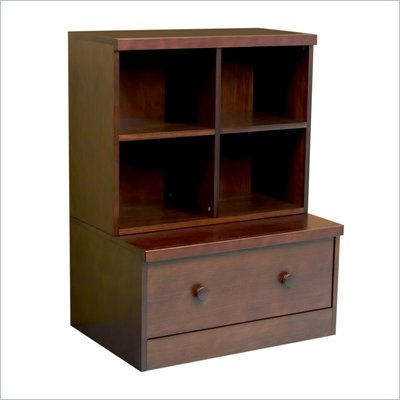Babyletto 2-Piece Storage Cubbies and Drawer in Espresso