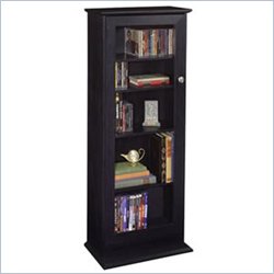 Atlantic Allegro Wood Cabinet with Glass Door