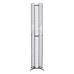 Atlantic Onyx 65 DVD Wire Storage Tower
