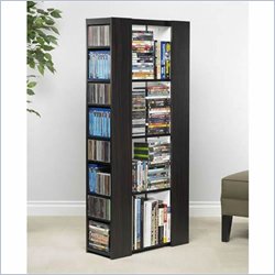 Atlantic Media Mix Double 4 Tier Cabinet by Atlantic Inc