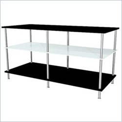 Atlantic 42335218 Gallery Glass TV Stand