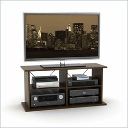 Atlantic Duo TV and Audio Stand In Mocha