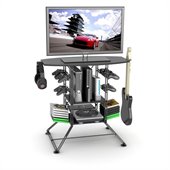 Atlantic Inc Centipede TV Stand with Video Game Storage