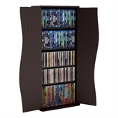 Atlantic Inc Venus Media Storage Cabinet 108 Bluray 88 DVD or 198 CD