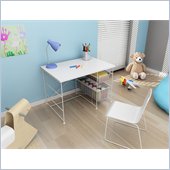 Atlantic Inc Youth Activity Desk In White