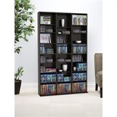 Atlantic Inc Oskar Media Cabinet in Espresso