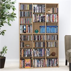 Atlantic Inc 756 CD, 360 DVD Maple Media Tower