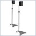 ATLANTIC SPSCUR47 Titanium Speaker Stand (Set of 2)