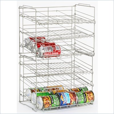Atlantic Inc Double High Canrack In Silver