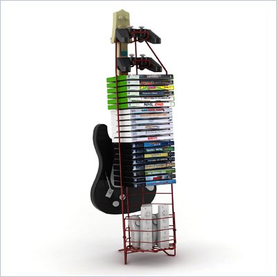 Atlantic Inc Video Game Tower In Red
