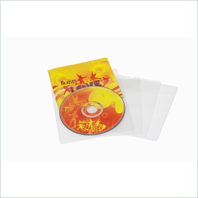 Atlantic Inc 20 Clear Music Sleeves