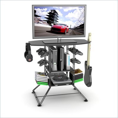 Atlantic Inc Centipede TV Stand with Video Game Storage