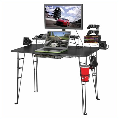 Gaming Desks on Atlantic Inc Gaming Desk In Black 33935701