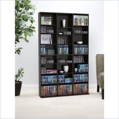 Atlantic Inc Oskar Media Cabinet in Espresso