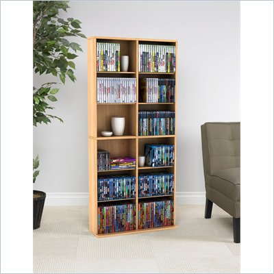 Atlantic Inc Oskar Media Cabinet in Maple
