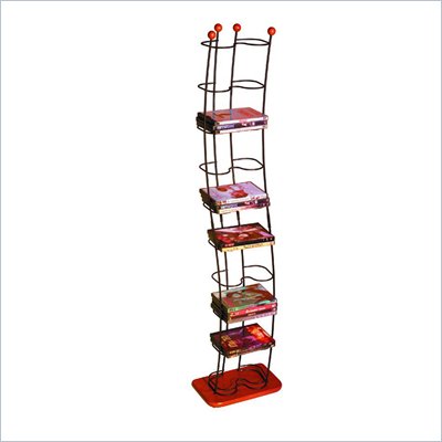 Atlantic Inc Wave Tower in Black with Cherry Wood Base