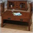 ADD TO YOUR SET: Jofran 036 Series Rectangular Wood Cocktail Table in Brown Mission Oak