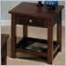 Jofran 251 Series Wood End Table in Milton Cherry