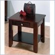ADD TO YOUR SET: Jofran 280 Series Wood End Table in Espresso