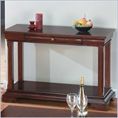 Jofran 299 Series Miniature Wood Sofa Table in Regal Cherry